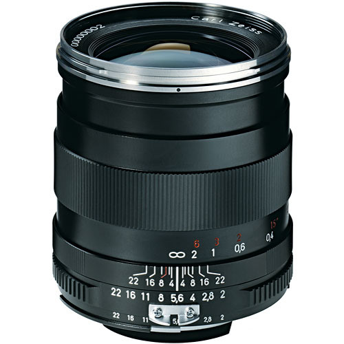 Zeiss Wide Angle 28mm f/2 Distagon T* ZF Manual Focus Lens for Nikon SLR (Black)