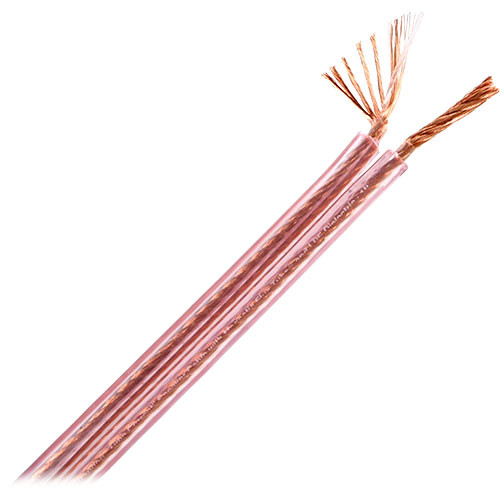 Monster Cable XPHP 2 Conductor Advanced Speaker Wire, Clear Jacket - 50' Spool