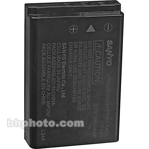 Sanyo DB-L50AU Lithium-Ion Battery for the HD1000