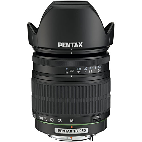 Pentax SMCP-DA 18-250mm f/3.5-6.3 ED AL (IF) Autofocus Lens for Digital SLR