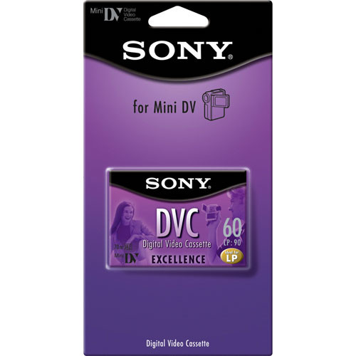 Sony DVM-60 EXELLENCE TAPE - CHIPLESS
