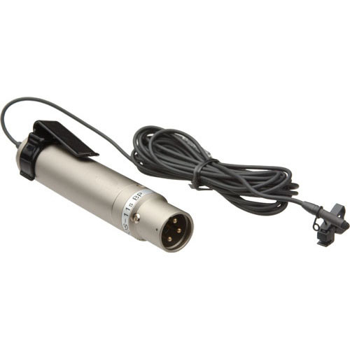 Sanken COS-11XBP - Microfone de Lapela Omnidirecional (Funciona com Bateria) (Preto)