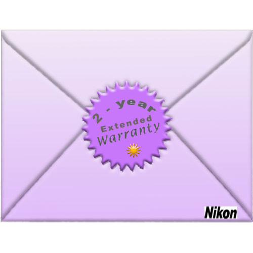 Nikon 2-Year Extended Service Coverage (ESC) for Nikon D300 or D300s Camera