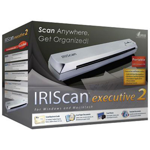 IRIS IRISCan Executive 2 Portable Color Sheetfeed Scanner