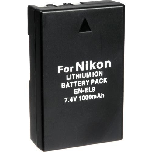Pearstone EN-EL9 Lithium-Ion Battery Pack (7.4V, 1000mAh)