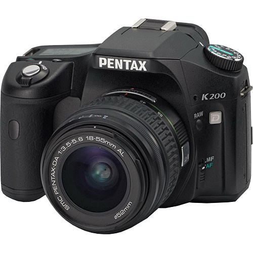 Pentax K200D SLR Digital Camera Kit with 18-55mm Lens