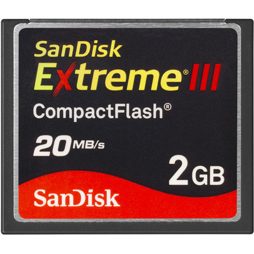 SanDisk 2GB Extreme III CompactFlash Card