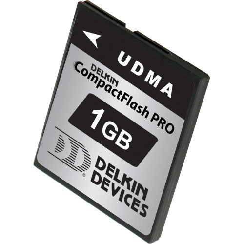 Delkin Devices 1GB CompactFlash Pro UDMA Card