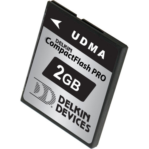 Delkin Devices 2GB CompactFlash Pro UDMA Card