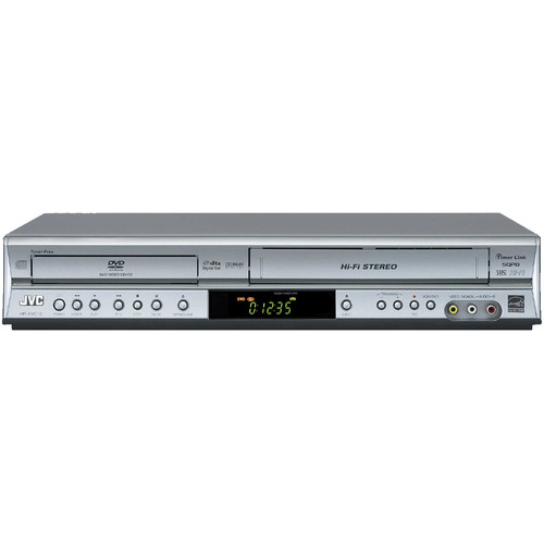 JVC HR-XVC12S DVD/VCR Combo Player (Silver)