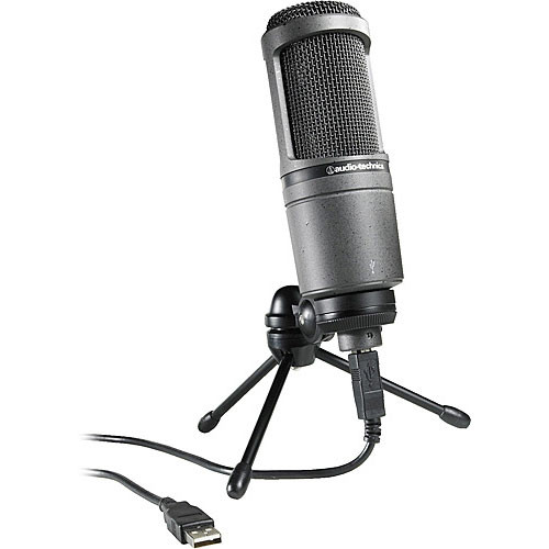 Audio-Technica AT2020USB - Microfone Condensador com Conex�o USB