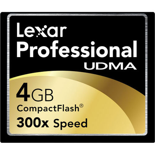Lexar Cart�o CompactFlash UDMA 300x de 4GB