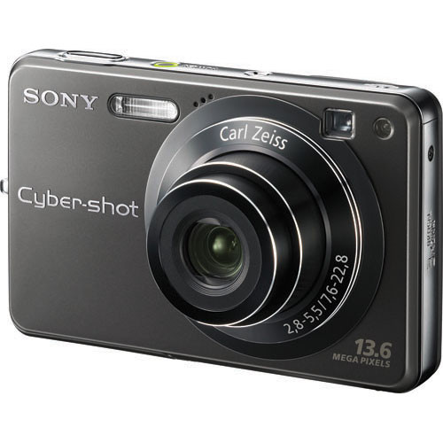 Sony C�mera Digital Cyber-shot DSC-W300 (Preta) com Kit de Acess�rios Deluxe
