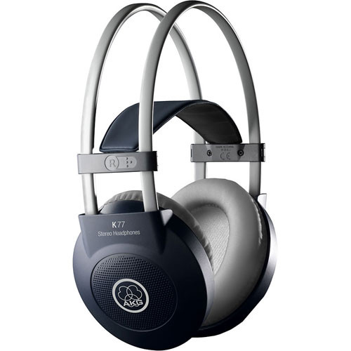 AKG K 77 Circumaural Closed-Back Stereo Headphones