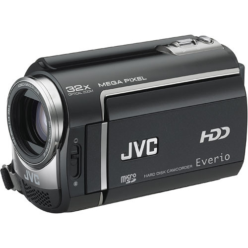 JVC GZ-MG465BE Everio Hybrid 60GB HDD/Flash Memory 'PAL' Camcorder (Black)
