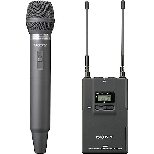Sony UWP-V2 Wireless Handheld Microphone Package (30/32 - 566 to 590MHz)
