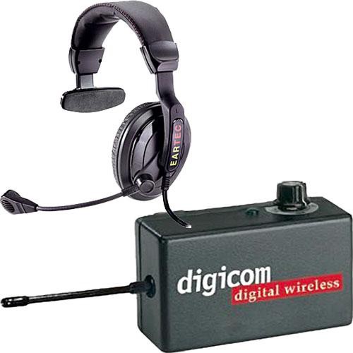 Eartec 1 Digicom Communication Radio w/ ProLine Single Headset