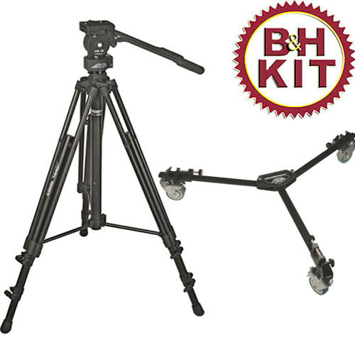 Davis & Sanford ProVista Airlift Tripod with Pneumatic Centerpost with FM18 Fluid Head & W3 Dolly 