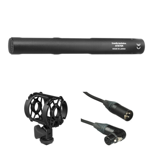 Audio-Technica AT875 Short Condenser Shotgun Microphone Kit