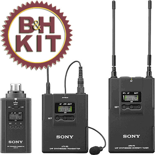 Sony Kit B�sico Simples ENG Sem Fio S�rie UWP-V (30/32)