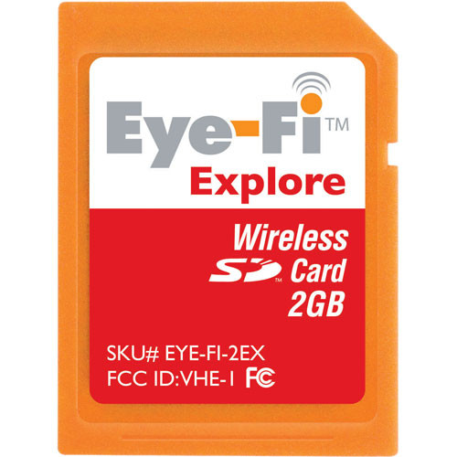 Eye-Fi Cart�o Secure Digital (SD) Explore sem Fio de 2GB