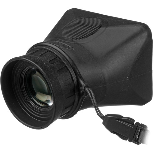 Hoodman Lupa de Tela LCD Profissional HoodLoupe para Telas de 3 Polegadas