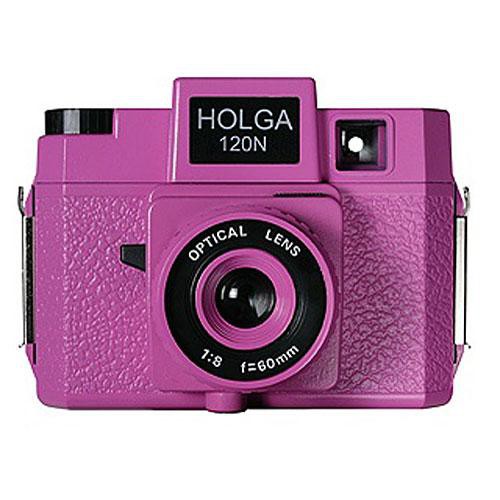 Holga 178-120  Holgawood 120N Medium Format Camera (Pretty in Pink)