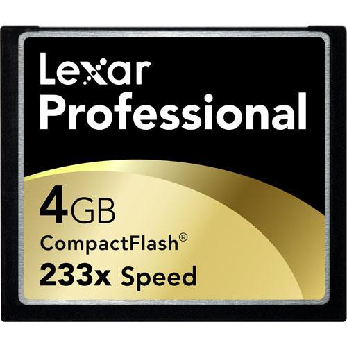 Lexar Cart�o CompactFlash Profissional 233x de 4GB