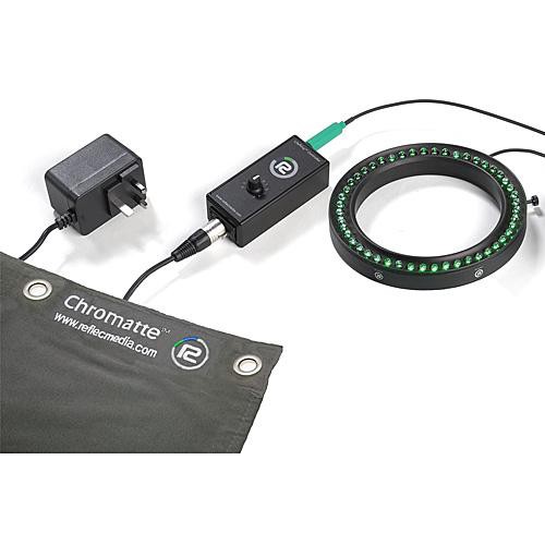 Reflecmedia Deskshoot 8 x 8' LiteRing Bundle (Medium, Green)  (Requires Lens Adapter Ring) (Medium - 112mm Internal Diameter)