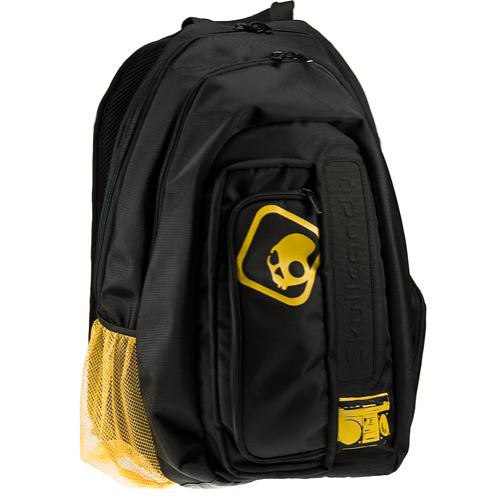 Skullcandy Audio Pack Backpack for iPod (Black & Yellow)