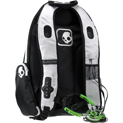 Skullcandy Audio Pack Backpack for iPod (Black & White)
