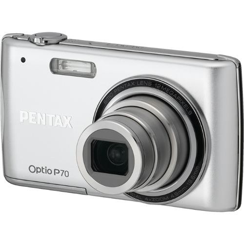 Pentax C�mera Digital Optio P70 (Prata)