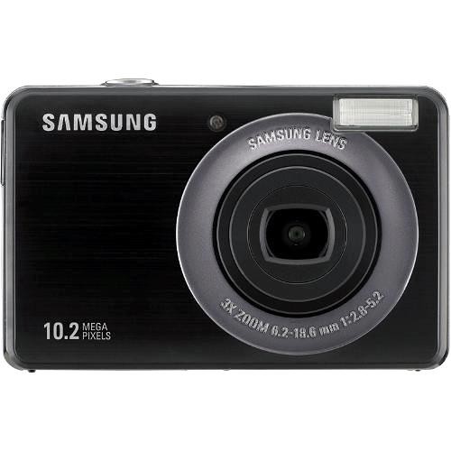 Samsung SL202 Digital Camera with Basic Accessory Kit (Black)