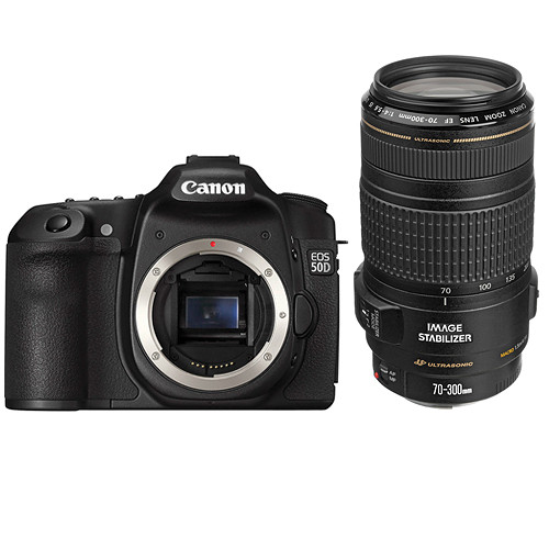 Canon EOS 50D SLR Digital Camera kit with 70-300mm Lens