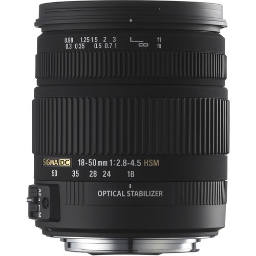 Sigma 18-50mm f/2.8-4.5 DC OS HSM Zoom For Sony