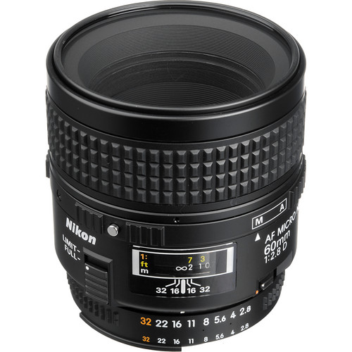 Nikon 60mm f/2.8D Macro Autofocus Lens