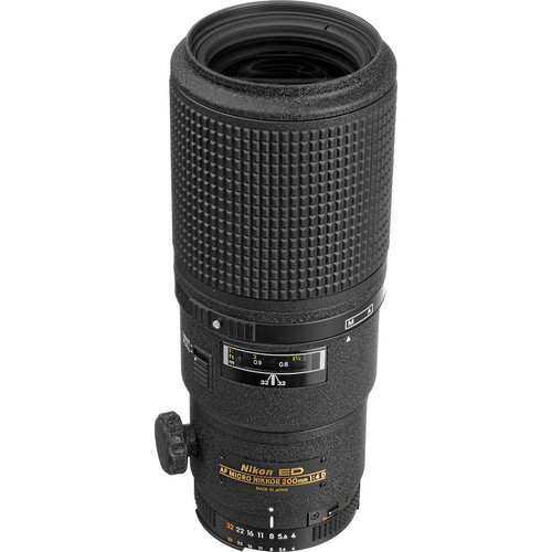Nikon Lente Autofoco Telefoto AF Micro Nikkor 200mm f/4.0D ED-IF