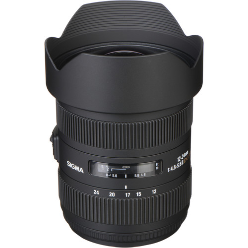 Sigma 12-24mm F4.5-5.6 EX DG ASP HSM II Wide-Angle Zoom Lens