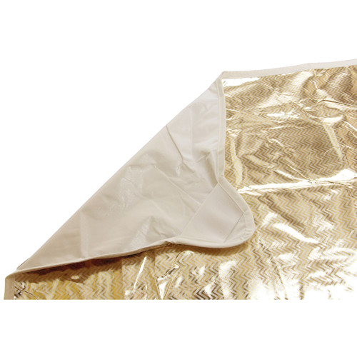Photoflex Reversible Fabric for LitePanel Frame, White/Soft Gold (39x39