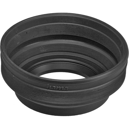 Hama 77mm Screw-In Rubber Zoom Lens Hood for 24mm to 210mm Lenses
