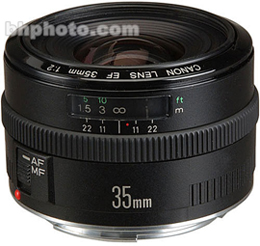 Canon Wide Angle EF 35mm f/2.0 Autofocus Lens