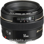 Canon 50mm f/1.4 USM Autofocus Lens
