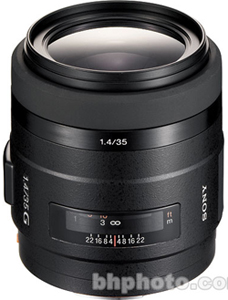 Sony 35mm f/1.4G Autofocus Lens 