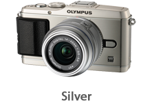 Olympus E-P3 with 14-42mm Lens (silver)