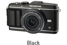 Olympus E-P3 with 17mm Lens (black)