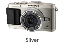 Olympus E-P3 with 17mm Lens (silver)