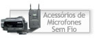 Acess�rios de Microfones Sem Fio