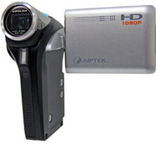 Aiptek Action-HD GVS High Definition Camcorder