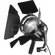 Lowel 650W Fresnel with Barndoors