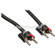 Pro-Co Sound Lifelines PowerPlus Series Banana to Banana Speaker Cable - 25'